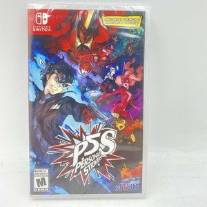P5S Persona 5 Strikers Nintendo Switch Brand New Bonus Content Code Included